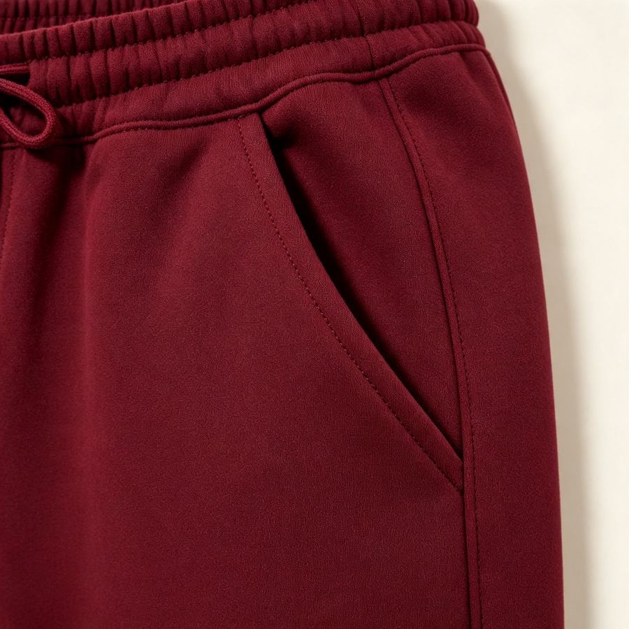 Khijaali Industry Baggy Bottoms — side pocket detail