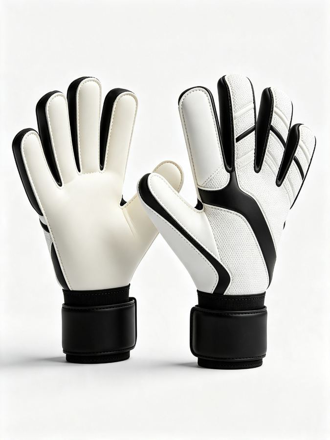 Khijaali Industry Goalkeeper Gloves — backhand view