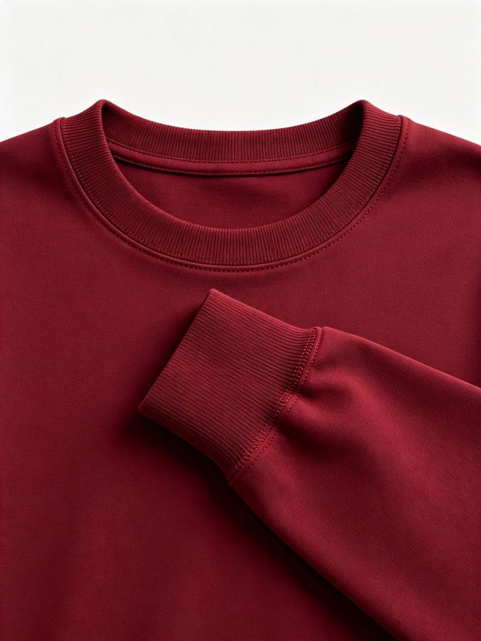 Khijaali Industry Oversized T-Shirts — collar and cuff rib detail