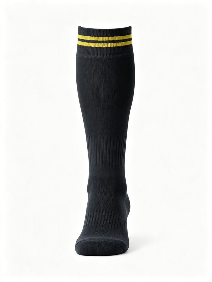 Khijaali Industry Football Socks — front view